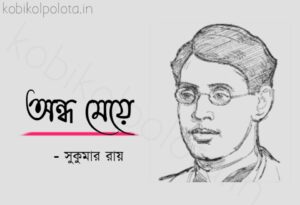 Andha meye kobita lyrics Shukumar Ray অন্ধ মেয়ে কবিতা সুকুমার রায়