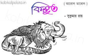 Kimbhut kobita lyrics Shukumar Ray কিম্ভূত কবিতা সুকুমার রায়