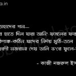 মুনাজাত (কবিতা) - কাজী নজরুল ইসলাম Jibon bondona poem lyrics Kazi Nazrul Islam