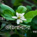 ভালোবাসা - মহাদেব সাহা Valobasha kobita lyrics Mahadev Saha