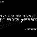 onyay je kore ar onyay je sohe তোমার ন্যায়ের দণ্ড - রবীন্দ্রনাথ ঠাকুর Tomar nayer dondo kobita